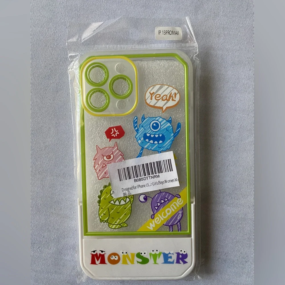 Monster Cel Phone Case For‎ IP 13 Pro Max